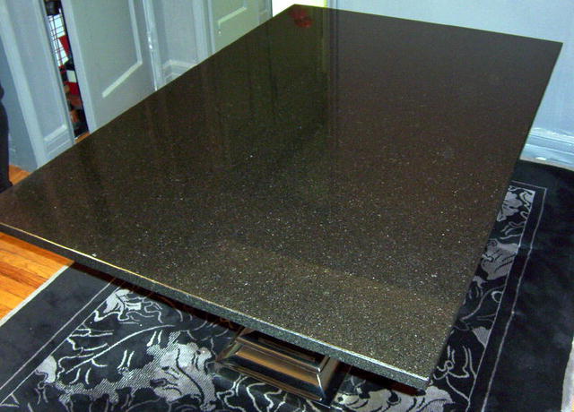 Brueton Classic Column Granite Dining Table