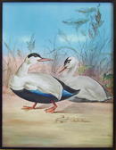 2 Frederick Rhead Painted Porcelain Plaques