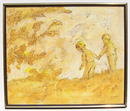 HUMBLOT Signed Oil Children's Painting