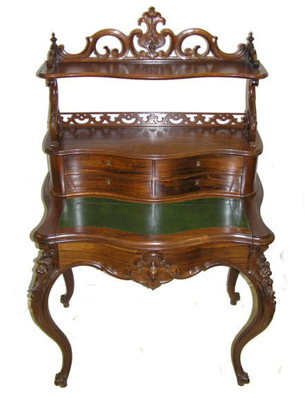 American Victorian Desk by John Jelliff