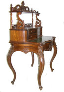 American Victorian Desk by John Jelliff