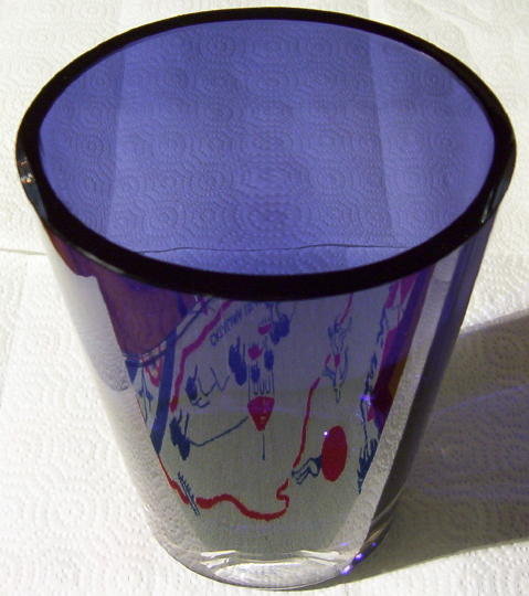 Kaj Franck Nuutajarvi Notsjo Glass Vase
