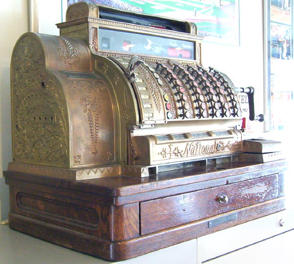 c1912 Spanish National Cash Register