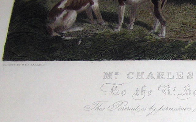 W&H Barraud Horse Hunting Engraving