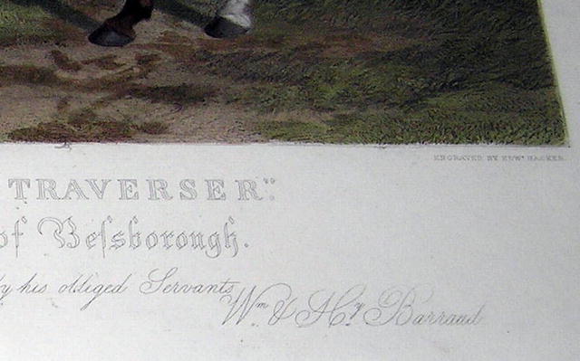 W&H Barraud Horse Hunting Engraving