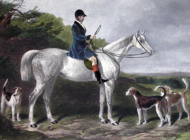 W&H Barraud Horse Hunting Engraved Print