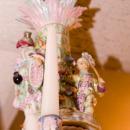 Antique Rococo Revival Figural Berlin Porcelain Chandelier