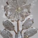 Pair of Neoclassical Rock Crystal and Gilt Metal Sconces