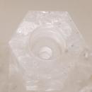 Pair Modern Rock Crystal Candelabra