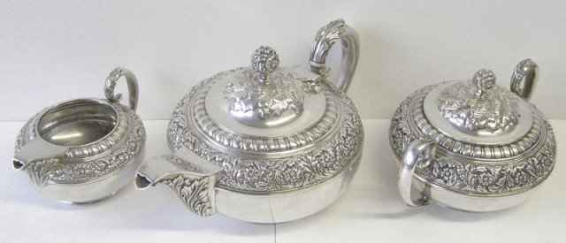 1877 TIFFANY Sterling Silver Coffee Tea Set