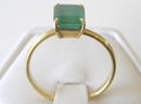 Emerald Cut Emerald 14K Gold Ring