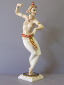 Pair Hutschenreuther Balinese Dancers