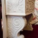 Antique Italian Neoclassical Carved Marble Jardiniere