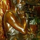 Edouard Drouot Classical Philosopher Scholar Bronze Sculpture
