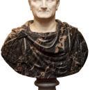 Pair Antique Grand Tour Italian Roman Emperor Marble Busts Sculptures