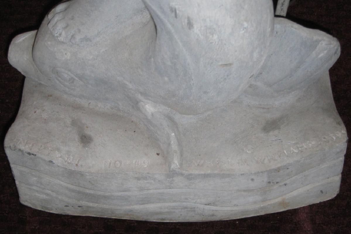 Wheeler Williams Neoclassical Lead Garden Statues Sculptures