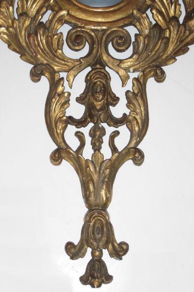Pair of English Regency Giltwood Sconces with Wedgwood Jasperware Medallions