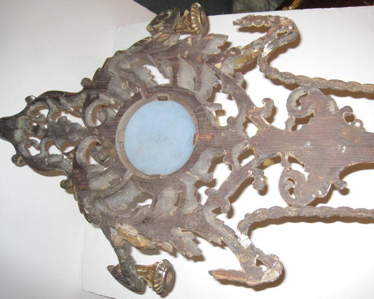 Pair of English Regency Giltwood Sconces with Wedgwood Jasperware Medallions