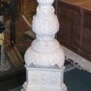 Pair E.F. Caldwell Italian Renaissance Marble Torchieres Torcheres