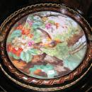 Pair French Napoleon III Ebonized Brass Mounted Jardinieres Gueridons