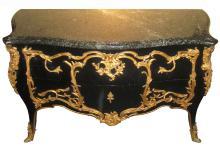 Antique French Louis XV Revival Commode Chest of Drawers