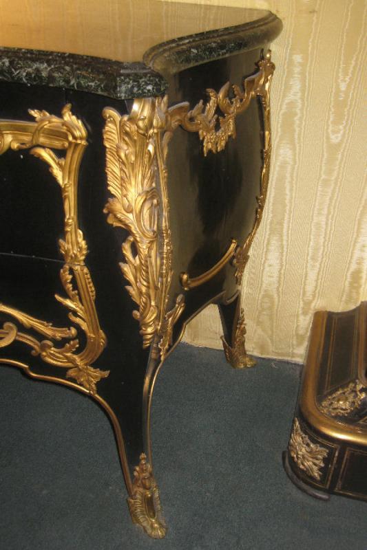 Antique French Louis XV Revival Commode Chest of Drawers