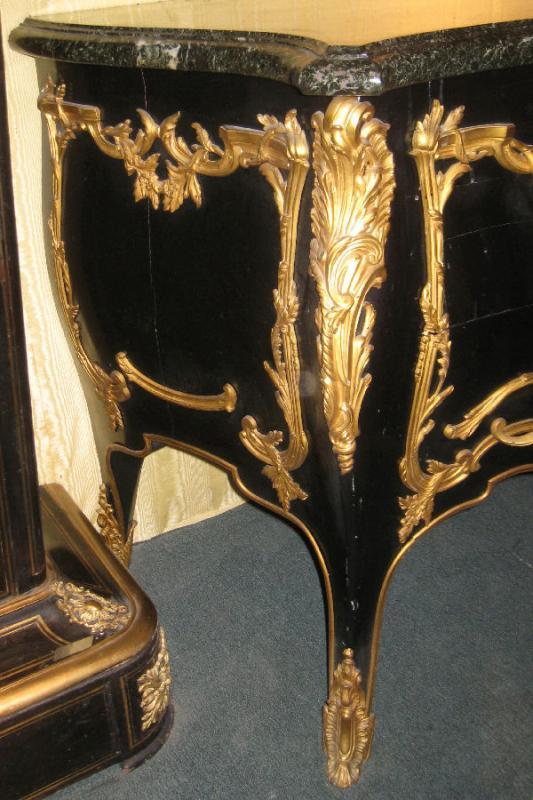 Antique French Louis XV Revival Commode Chest of Drawers