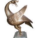 Antique Middle Eastern Arabic Islamic Qajar Persian Copper Bird Sculpture