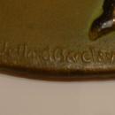 McClelland Barclay Art Deco Patinated Metal Plaques