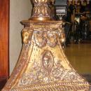 Pair Regency Style Parcel Gilt Torchieres Pedestals or Plant Stands