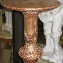 Pair Regency Style Parcel Gilt Torchieres Pedestals or Plant Stands
