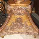 Pair Regency Style Parcel Gilt Torchieres Pedestals or Plant Stands