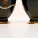 Pair Antique Japanese Cloisonne Enamel Dragon Vases