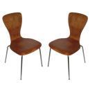 Set 4 Rare Mid-Century Nikke Chairs by Tapio Wirkkala for Asko 1960s