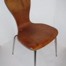 Set 4 Rare Mid-Century Nikke Chairs by Tapio Wirkkala for Asko 1960s