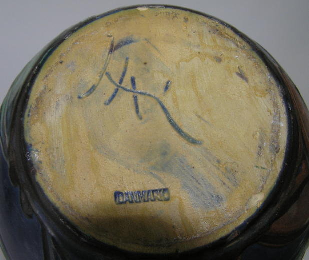 Herman KAHLER Danish Ceramic Vase