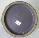 Fulper Violet Ceramic Handled Candlestick
