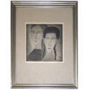 Hamaguchi Framed Mezzotint Print