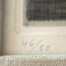 Hamaguchi Framed Mezzotint Print