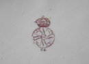 Rare Antique English Royal Worcester Porcelain Jardiniere c1863-