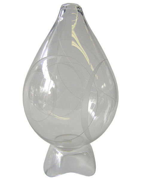Vicke Lindstrand Kosta Glasbruk Glass Vase
