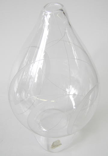 Vicke Lindstrand Kosta Glasbruk Glass Vase