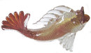Vintage Murano Italian Glass Fish Figurine