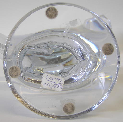 Large SEVRES Crystal Glass Fish Figurine