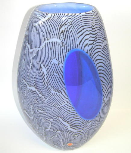 '93 SEGUSO Ltd Ed Vaso Elisse Glass