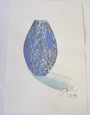 '93 SEGUSO Ltd Ed Vaso Elisse Glass