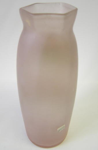 French Legras Art Nouveau Arts & Crafts Period Enameled Glass Vase