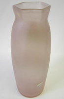 French Legras Art Nouveau Arts & Crafts Period Enameled Glass Vase