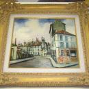Elisee Maclet Impressionist French Montmartre Paris Cityscape Oil Painting