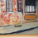 Elisee Maclet Impressionist French Montmartre Paris Cityscape Oil Painting